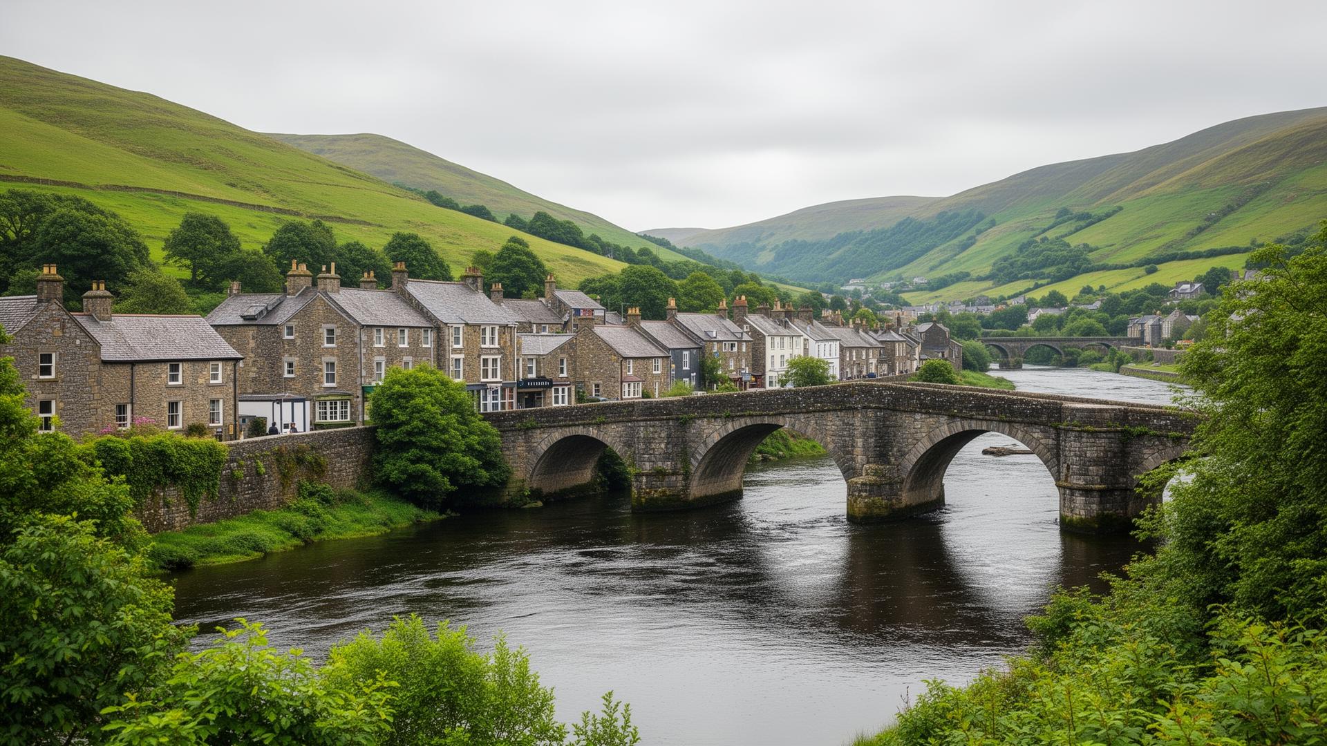 Bridgend, South Wales, area served by KSC Carpets